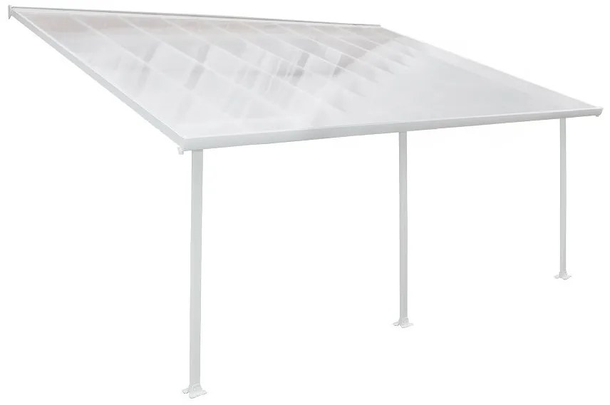 Feria Palram terrasoverkapping - Canopia 4 x 6,06 m wit