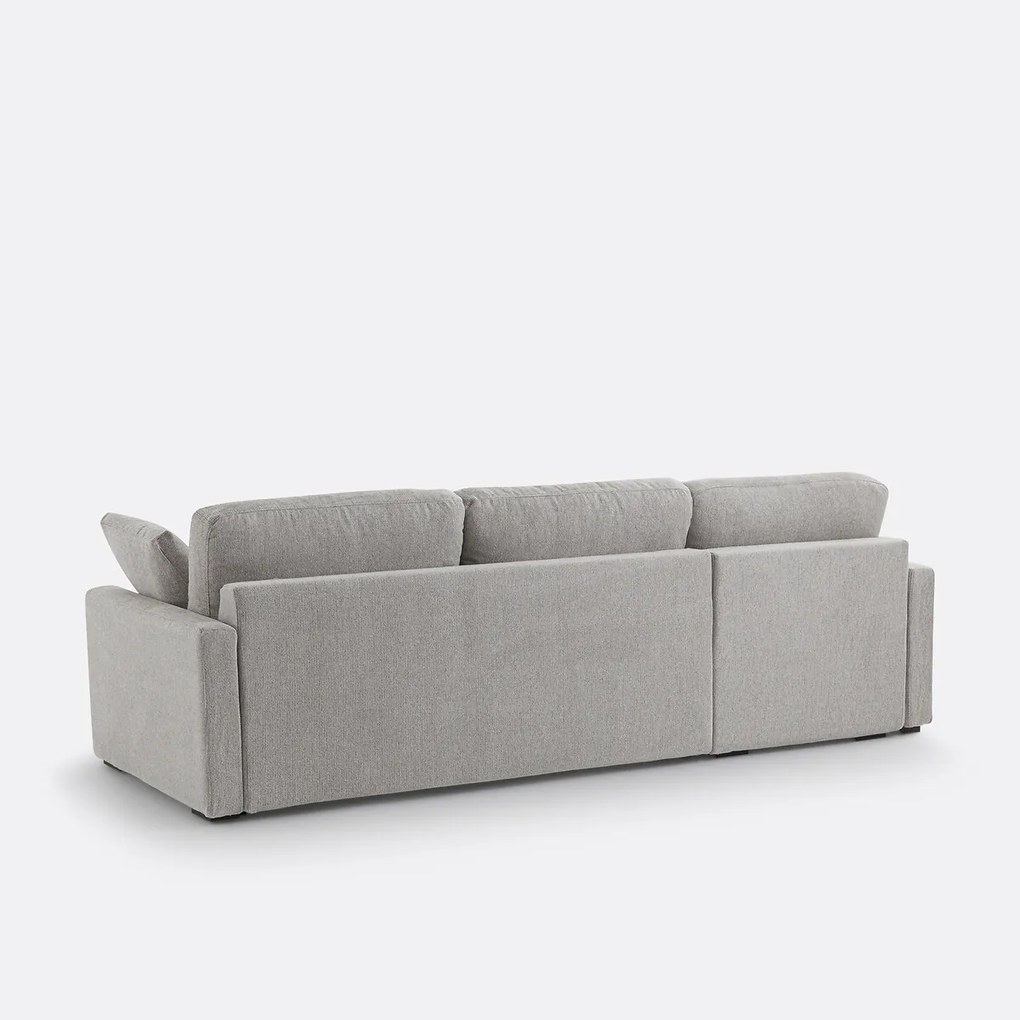 4-zits hoekbank, omvormbaar, gemêleerde structuurstof, Comfort Bultex®, TIMOR