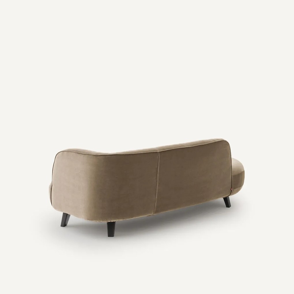 Slaapbank, fluweel, ROSEBURY, ontwerp Emmanuel Gallina