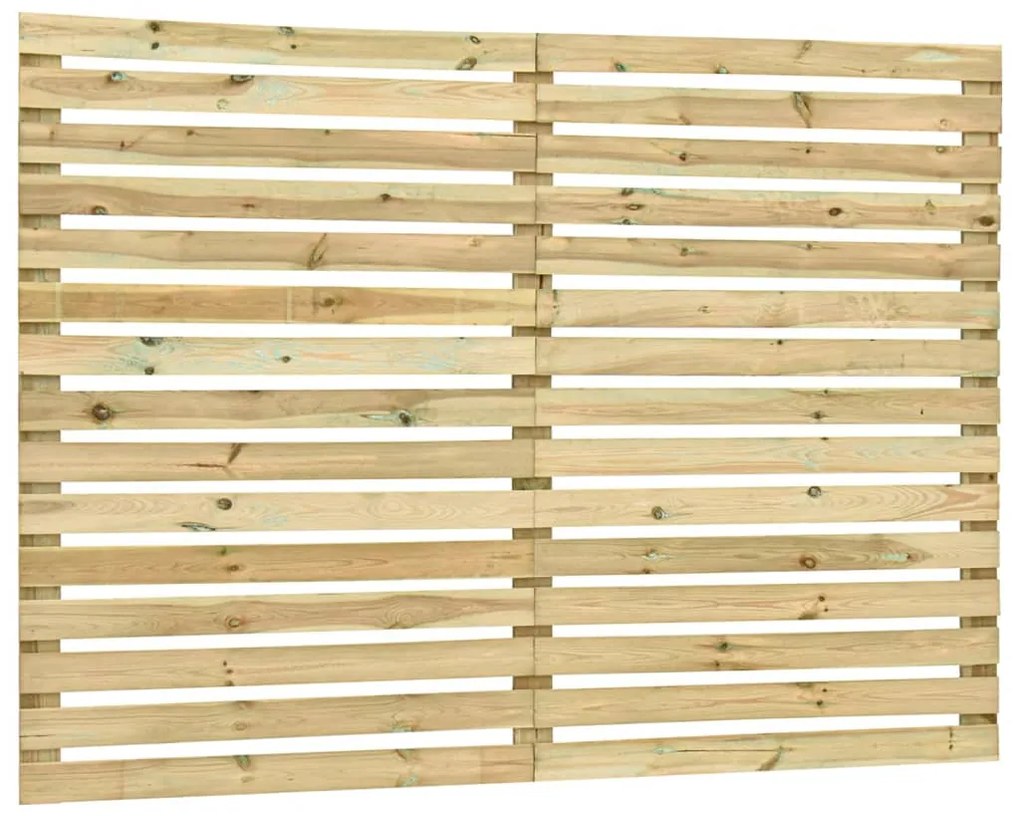 vidaXL Schuttingpaneel 180x180 cm geïmpregneerd grenenhout