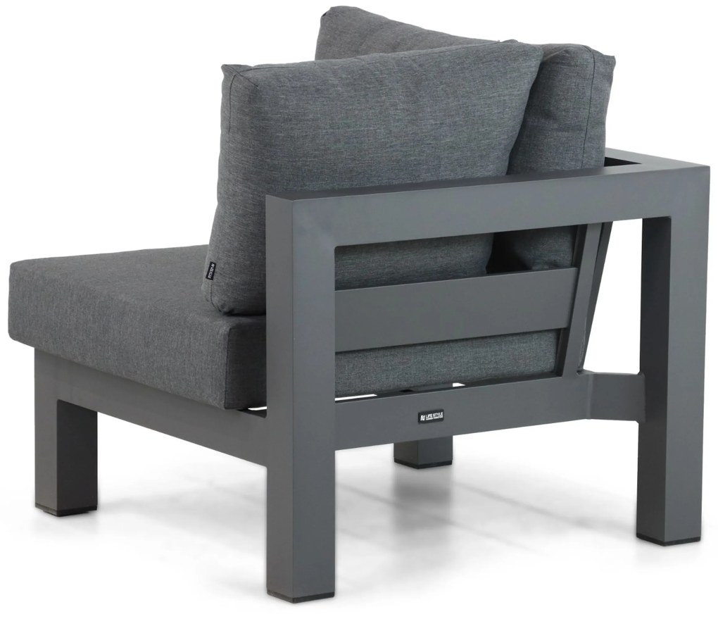 Hoek loungeset 5 personen Aluminium Grijs  Lifestyle Garden Furniture Luca