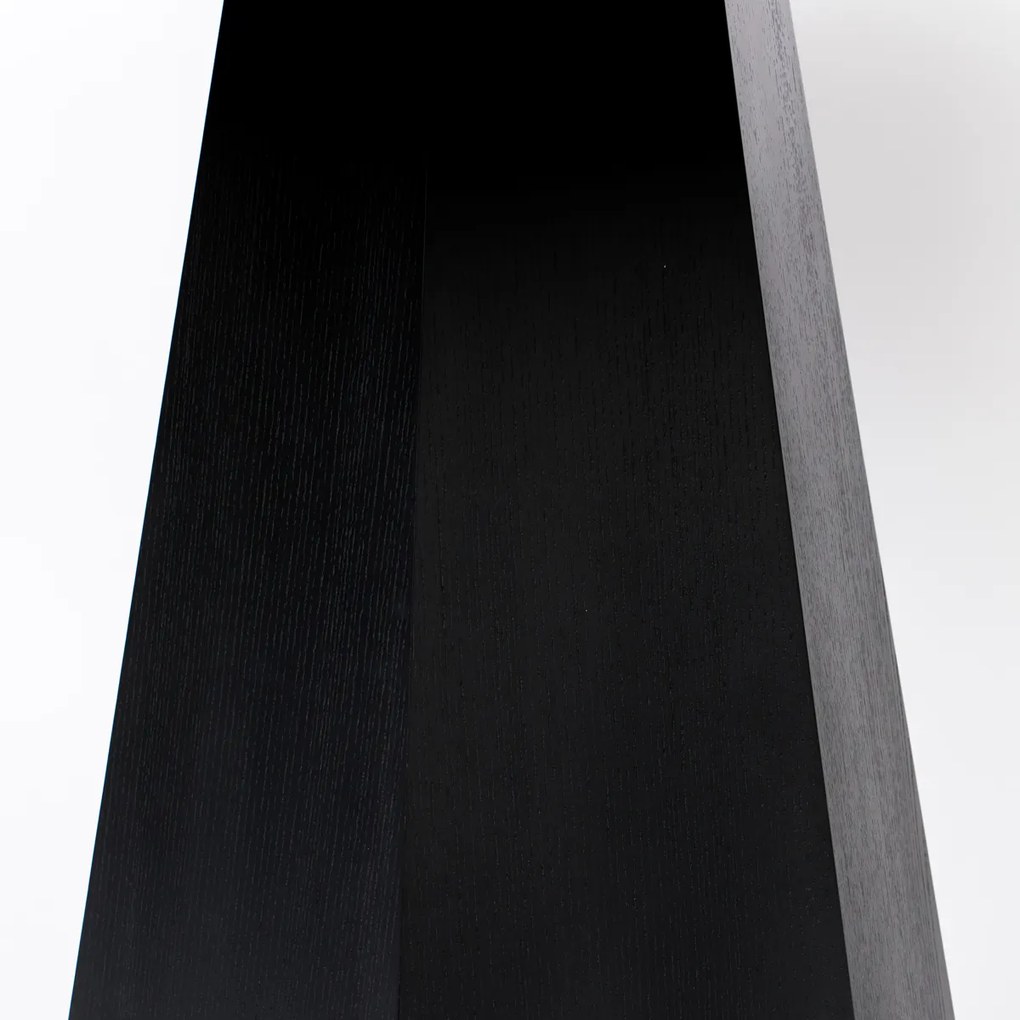 Zuiver Pilar Black Ronde Design Eettafel Zwart - 100 X 100cm.