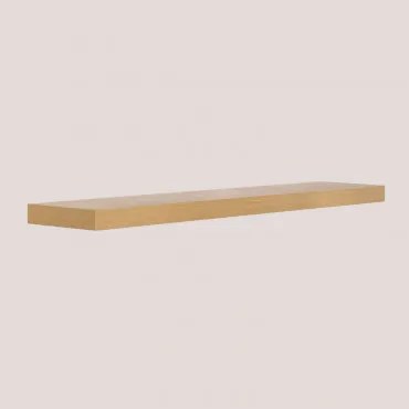 Wandplank Jario Natuurlijk Hout & ↔︎ 118 Cm - Sklum