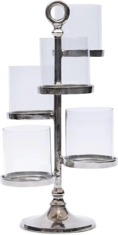Rivièra Maison - Beja Multiple Candle Holder - Kleur: transparant