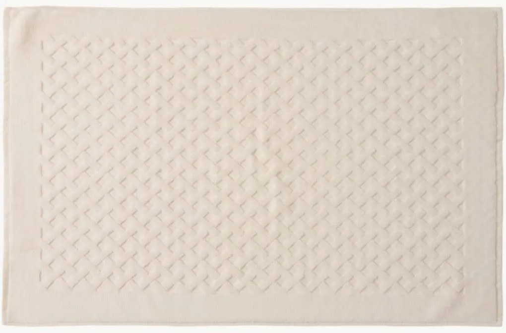 Badstof katoenen badmat Elisa