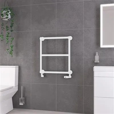 Eastbrook Stour handdoekradiator 60x70cm 240W wit mat