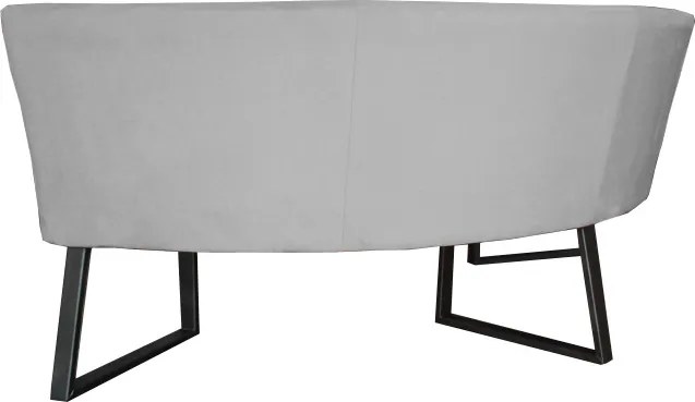 Eetkamerbank - Amsterdam - stof Element steengrijs 24 - geschikt voor tafel 150 cm