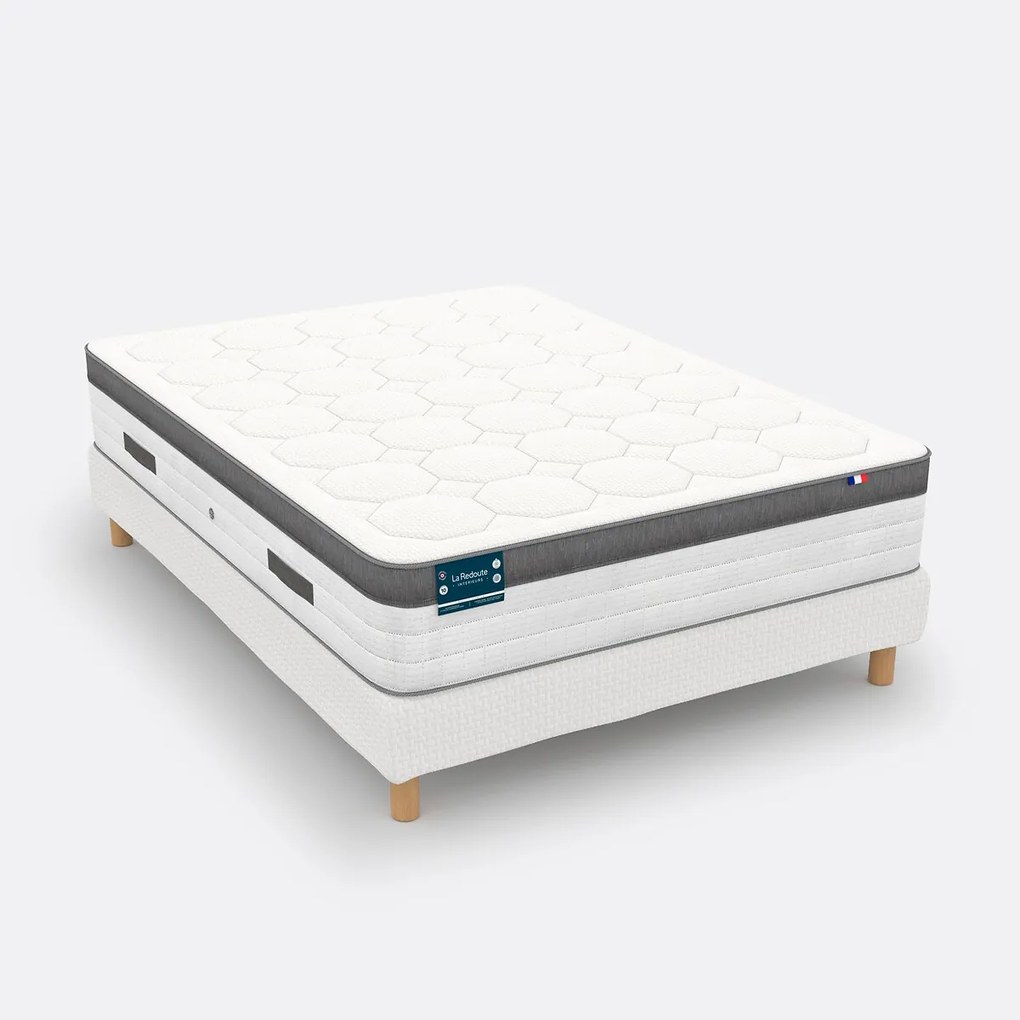 Hybride premium-matras 1134 veren, 7 zones, stevig, met traagschuim