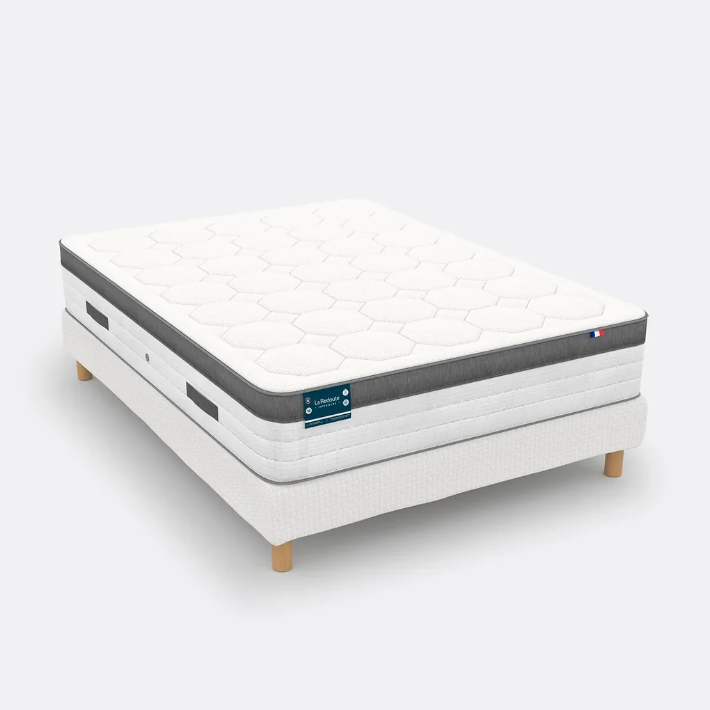 Matras premium hybride veringen + traagschuim