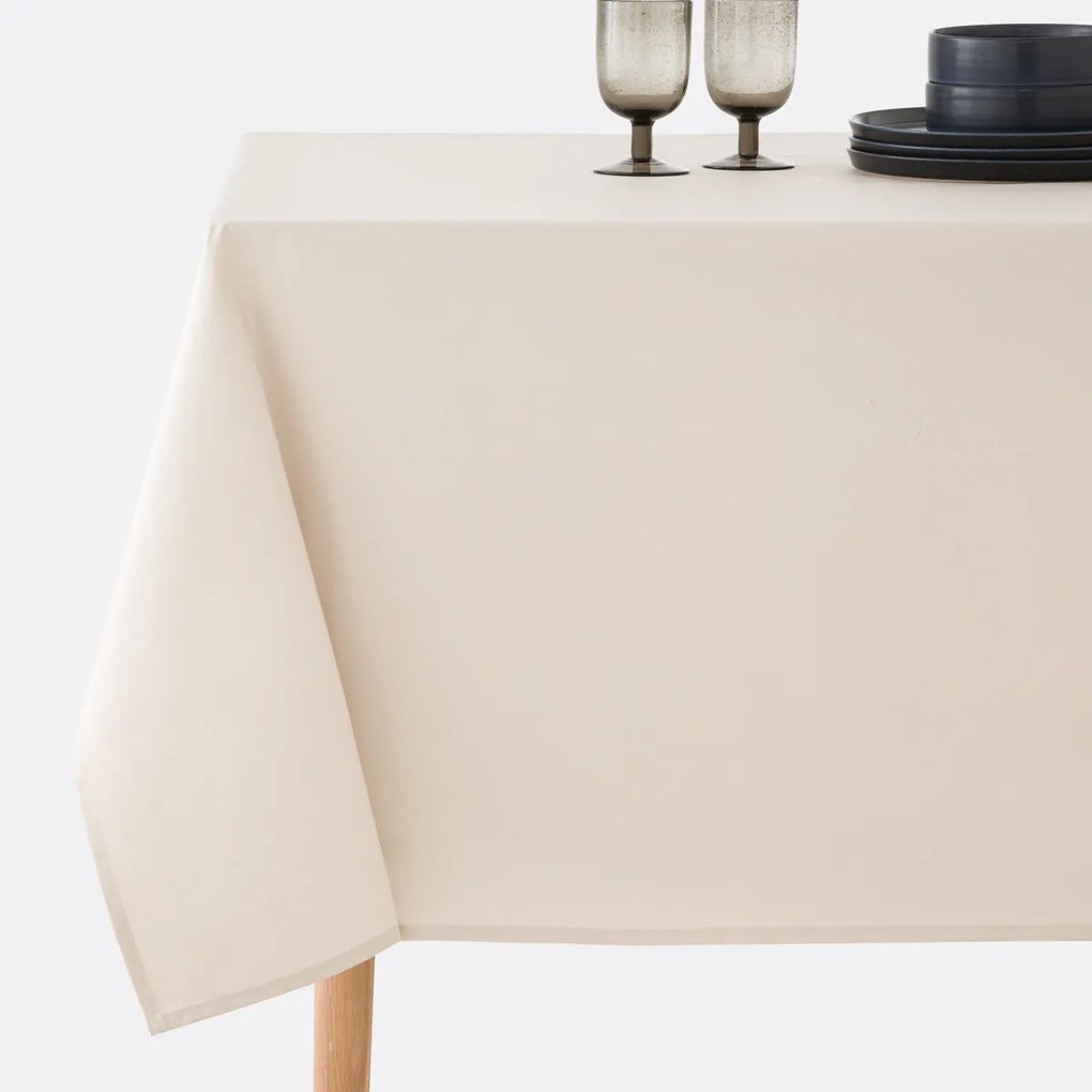 Tafelkleed in soepel gecoat katoen , Scénario