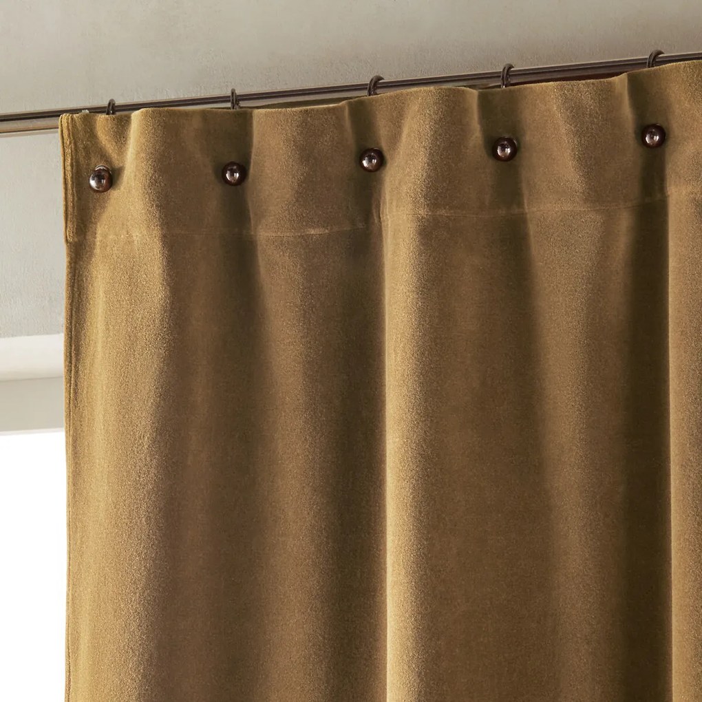 Gordijn in stonewashed fluweel, Nyodhi