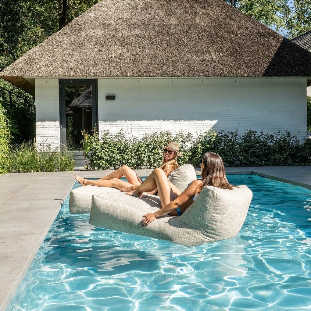 Boho Longchair Outdoor - Beige