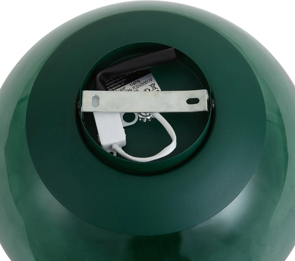 Design plafondlamp groen met groen glas - Giselle