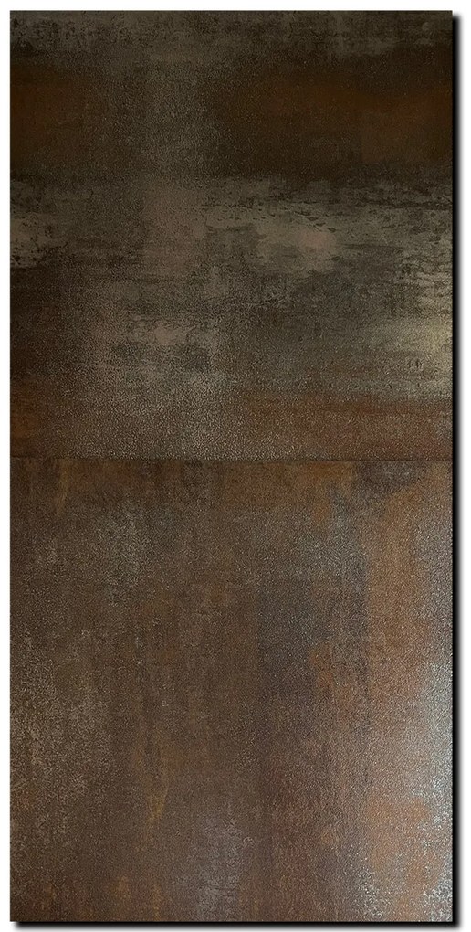 Vloertegel 30x60 Cm Metallook Roest Bruin Mettallica A111