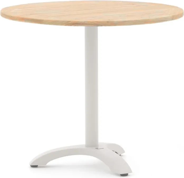 + 15% kassakorting | Tuin eettafel Bellagio  | Rond  | Tuintafel Teakhout | Ø85cm | 2 personen | Kees Smit Tuinmeubelen