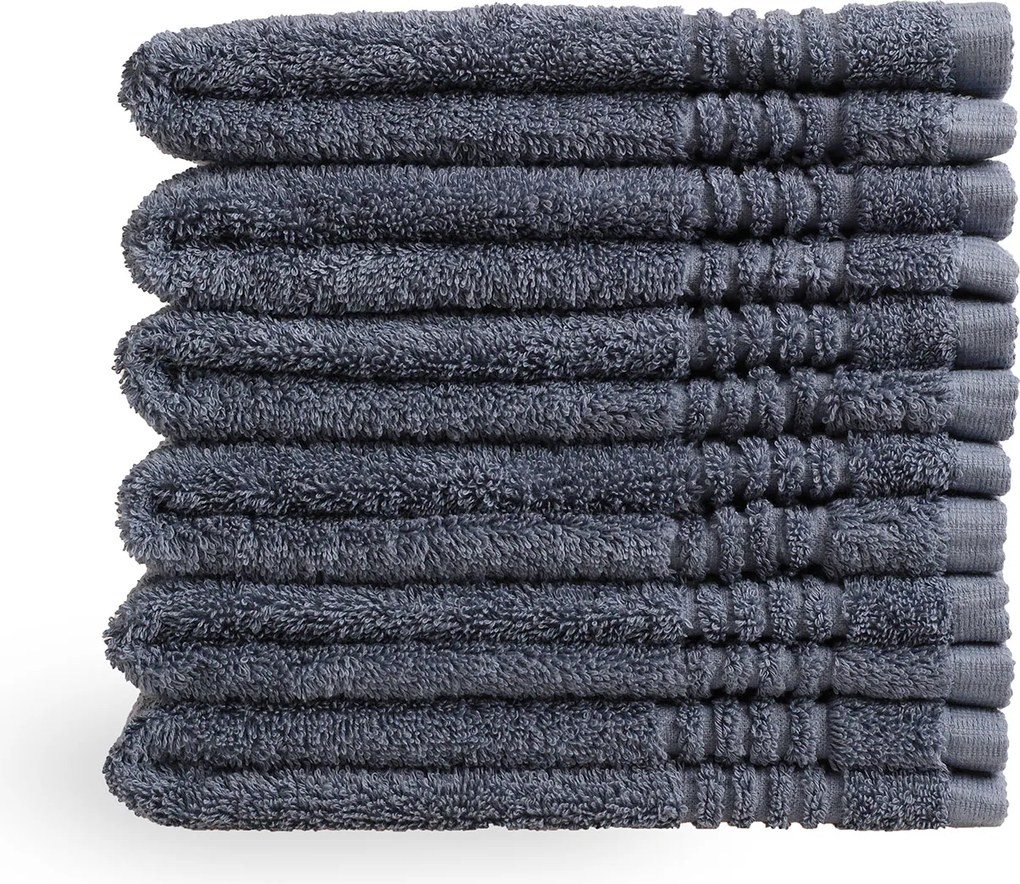 Gastendoek Supreme Collectie - 6 stuks - 30x50 - ijsblauw