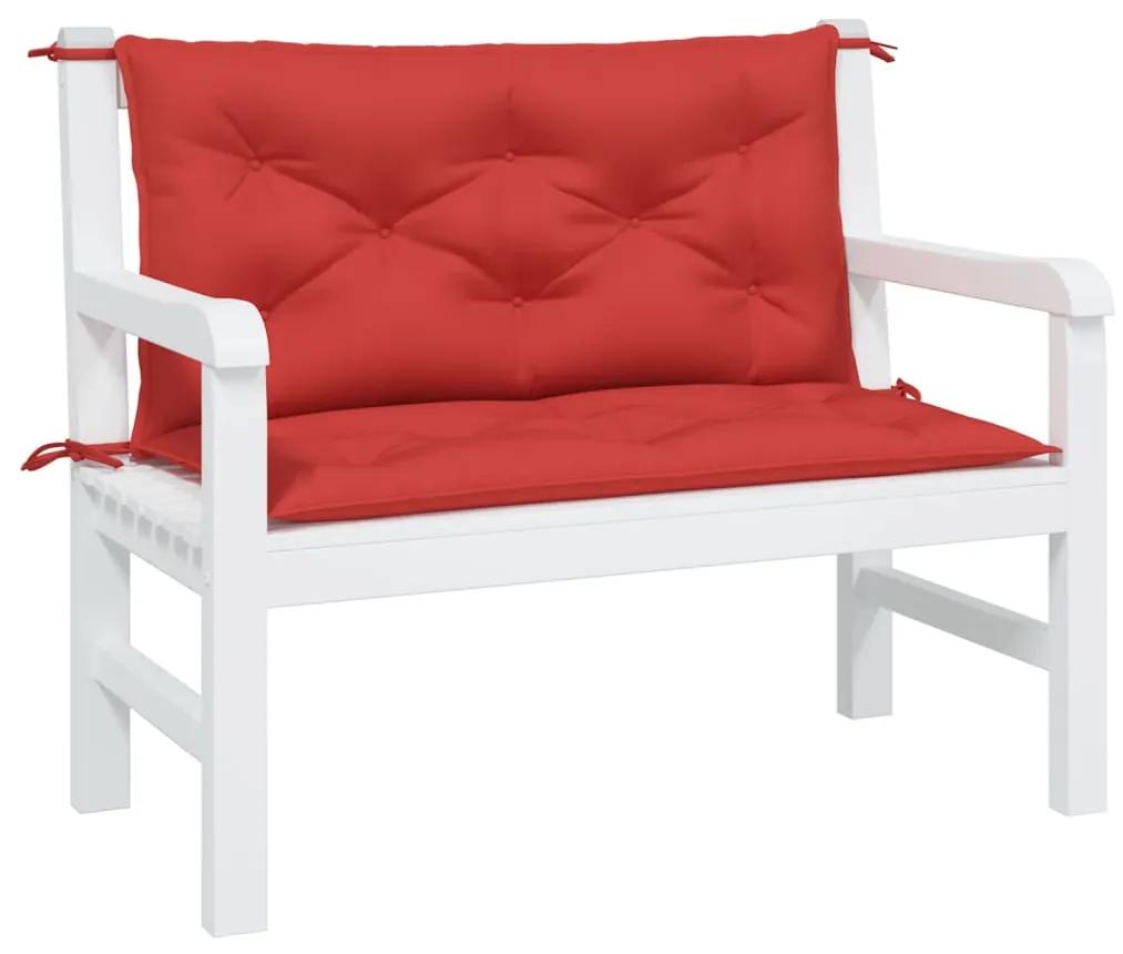 vidaXL Kussen voor schommelstoel 100 cm stof rood