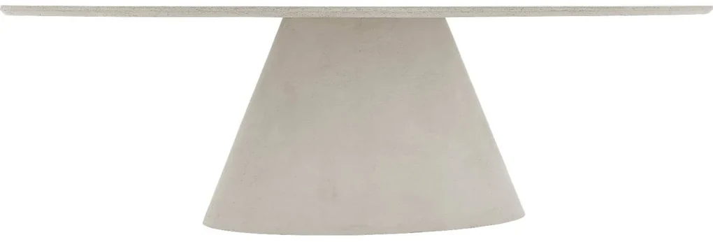 Goossens Eettafel Stone, Ovaal 260 x 120 cm