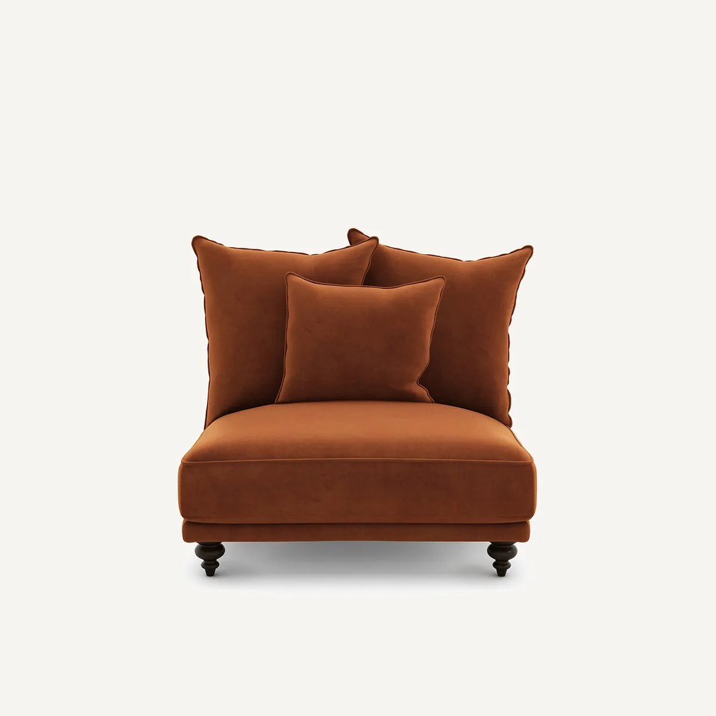 Bank in fluweel, Lazare