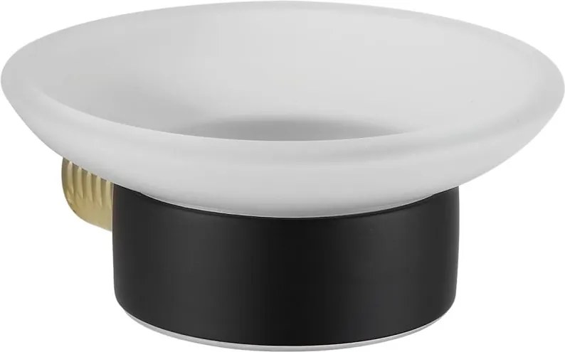 Mexen Base zeepschaal, zwart/goud - 7088239-57