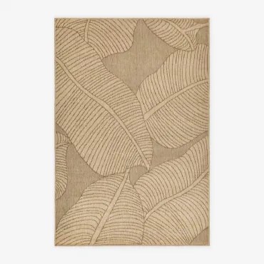 Rechthoekig Buitenkleed Van Polypropyleen Ciana Natuurlijke Kleuren & 300 X 200 Cm - Sklum