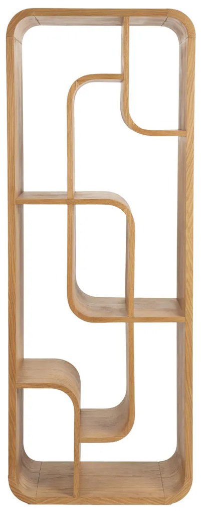 Zuiver Seven Open Kast Roomdivider Eikenhout - 60x35x160cm.