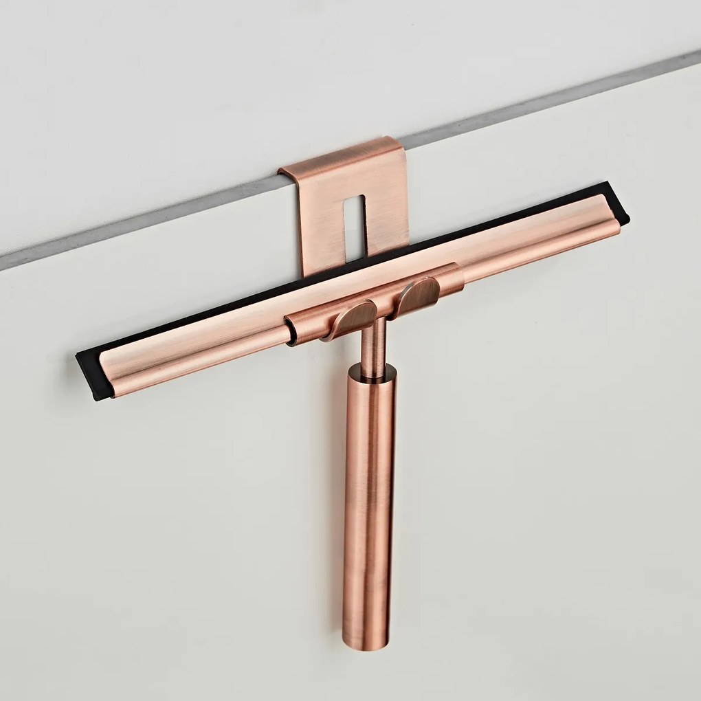 Saniclear Copper badkamer raam wisser 25cm geborsteld koper