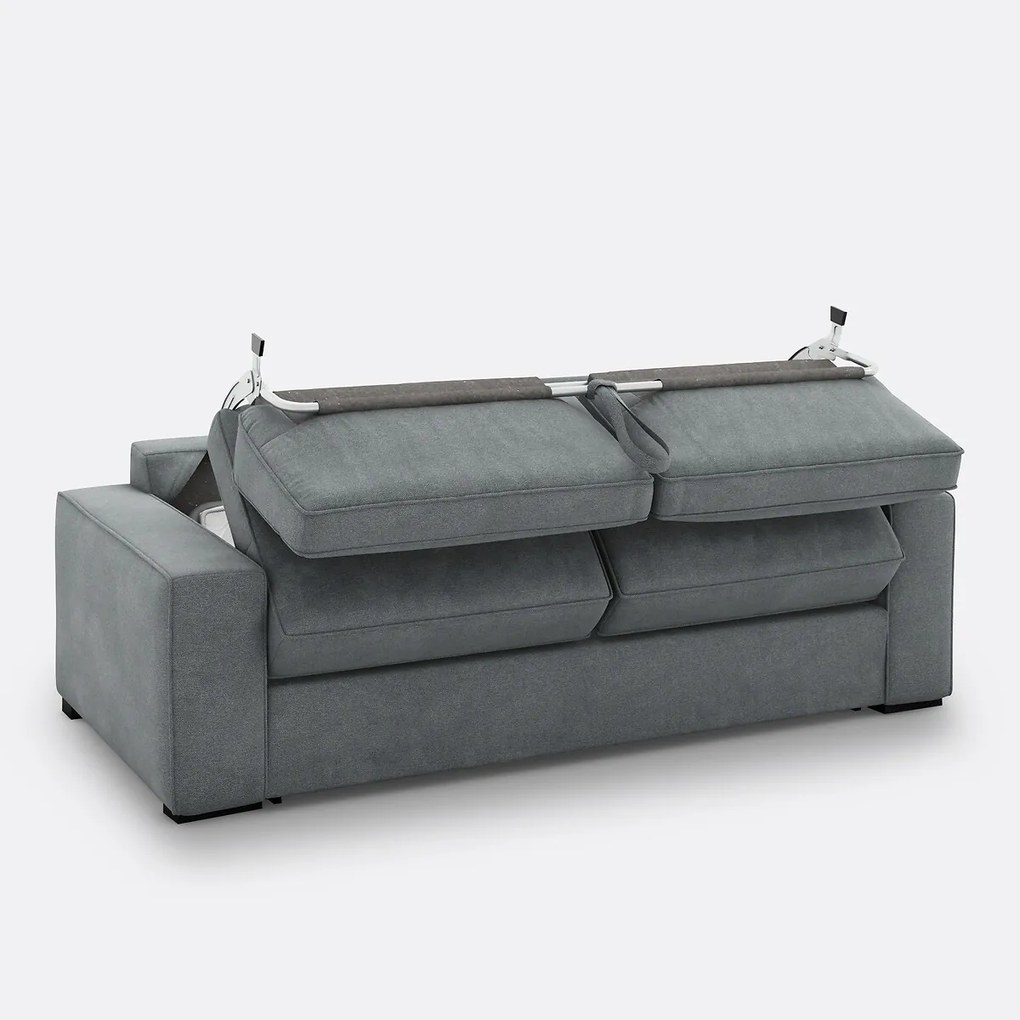 Bank-bed polyester, mousse Cécilia