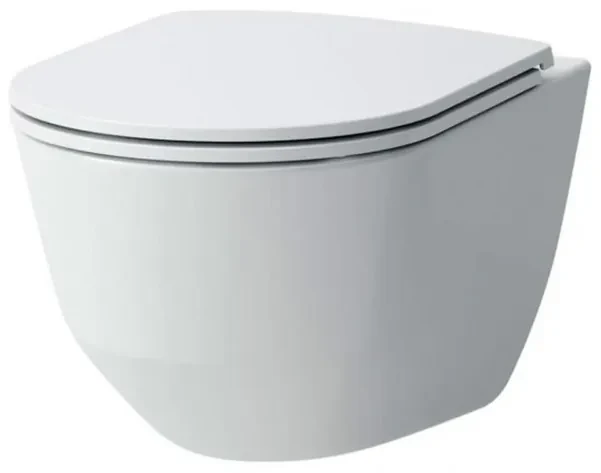 Laufen Pro Pack wandcloset 39.7x55.7x46.5cm spoelrandloos slimseat zitting softclose keramiek glans wit h8669570000001