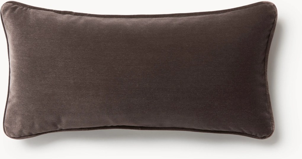 Fluwelen bankkussen Vetsak, 30 x 60 cm