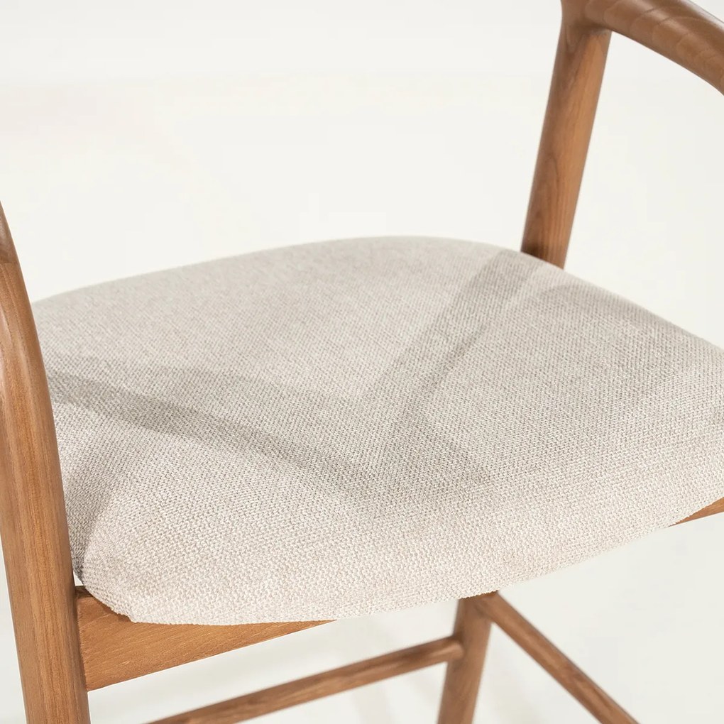 Eleonora Rayven Moderne Barkruk Bruin 104cm