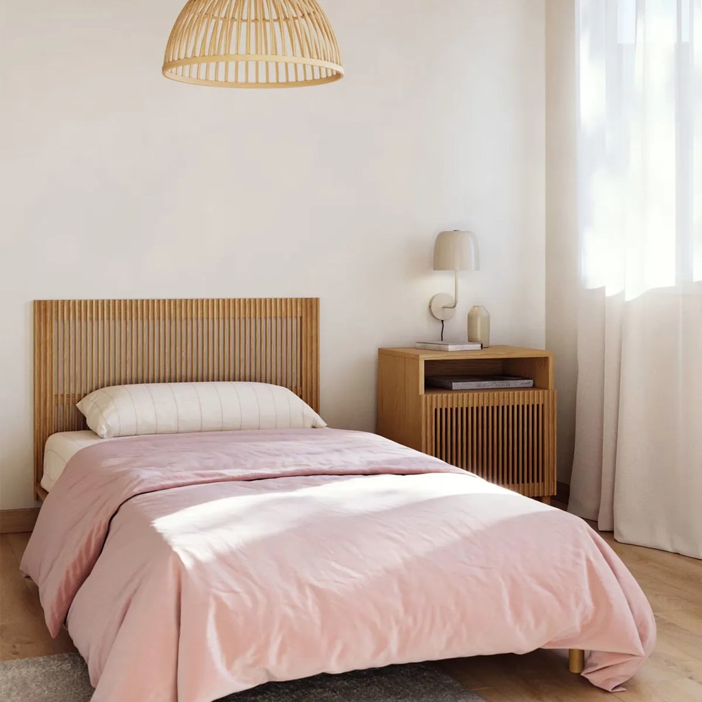 Kave Home Anielle Bedframe Zonder Hoofdbord Hout 90x200 Cm