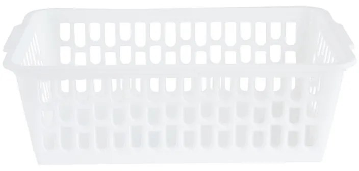Mandje small - wit - 14x24x8 cm