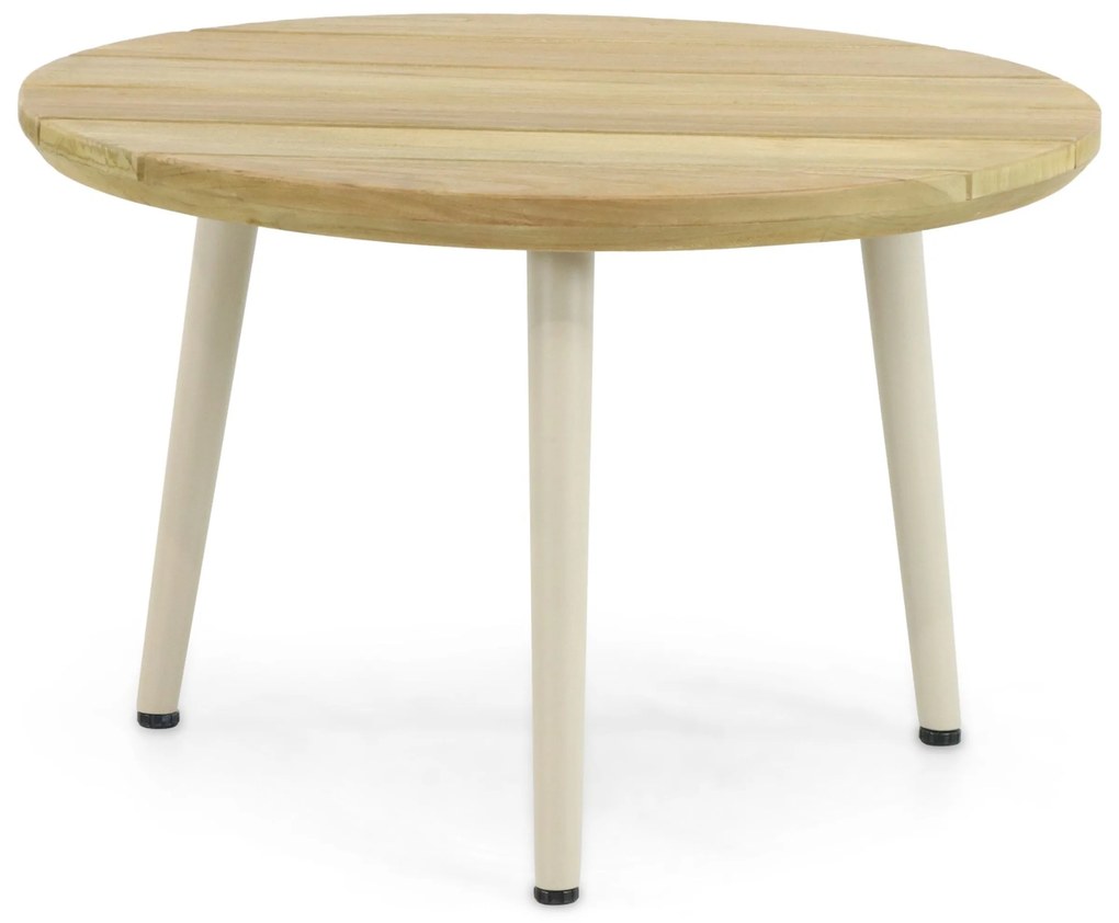 Stoel en Bank Loungeset 5 personen Aluminium/Wicker Taupe  Apple Bee Milou/Montana