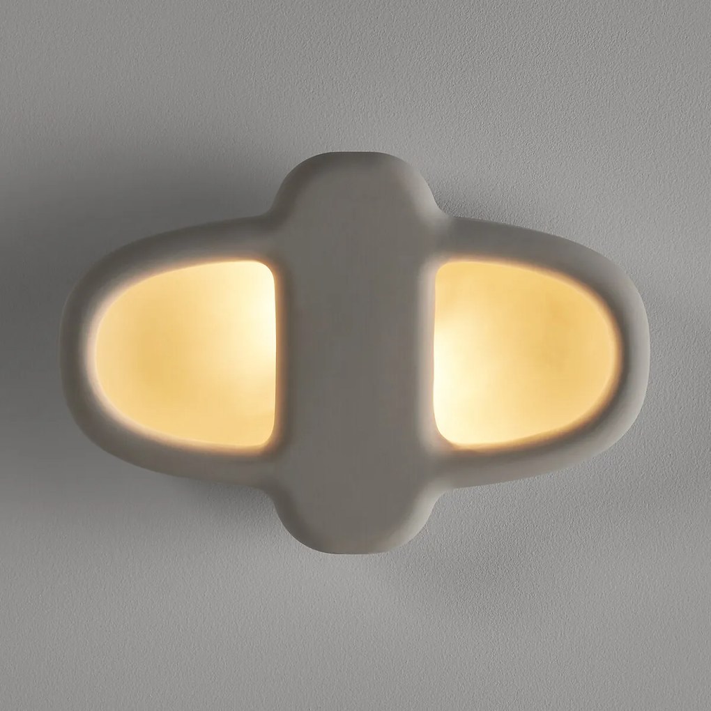 Keramische wandlamp, Artsy