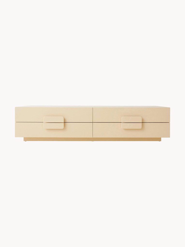 Tv-meubel Spacious van Sungkai-hout, handgemaakt