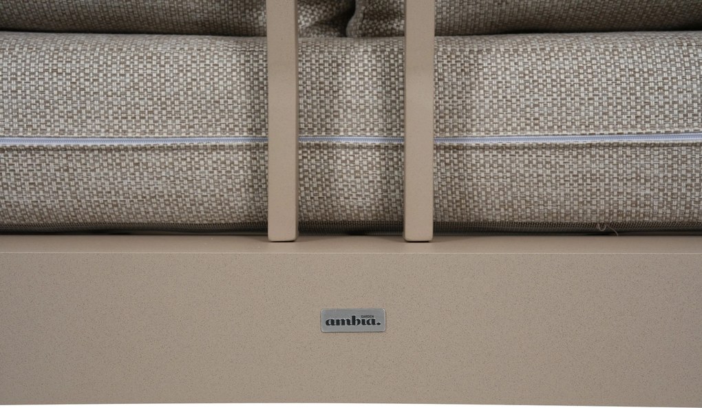 Loungeset tuin 10 personen Aluminium Zand/Beige  Lifestyle Garden Furniture Organio/Elanio