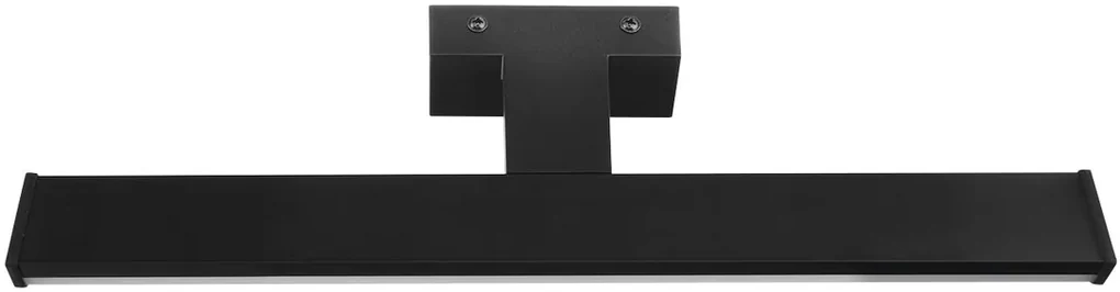Sapho Chicago spiegellamp 40cm zwart mat