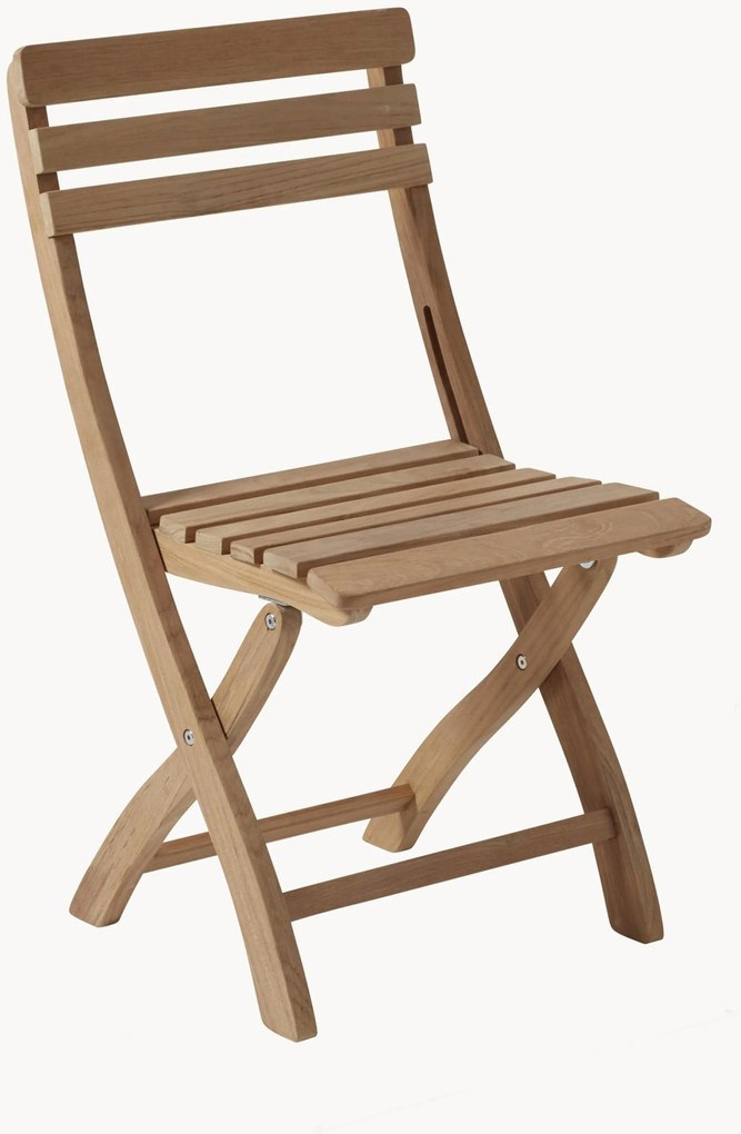 Inklapbare tuinstoel Clarish van teakhout