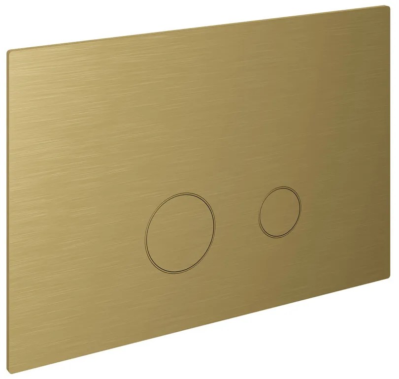 Hotbath Cobber drukplaat voor UP320/UP720 geborsteld messing PVD