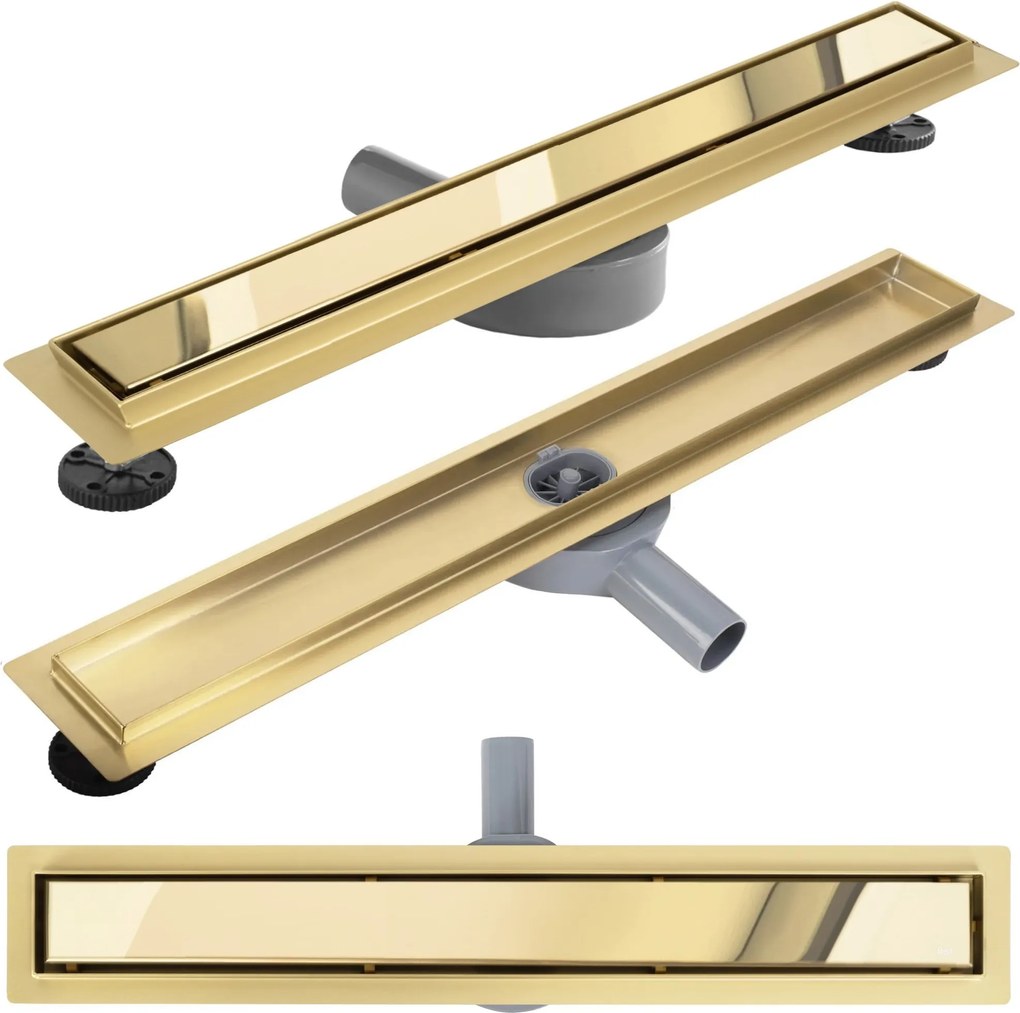 Lineaire afvoer Rea Neox Pro Gold 100