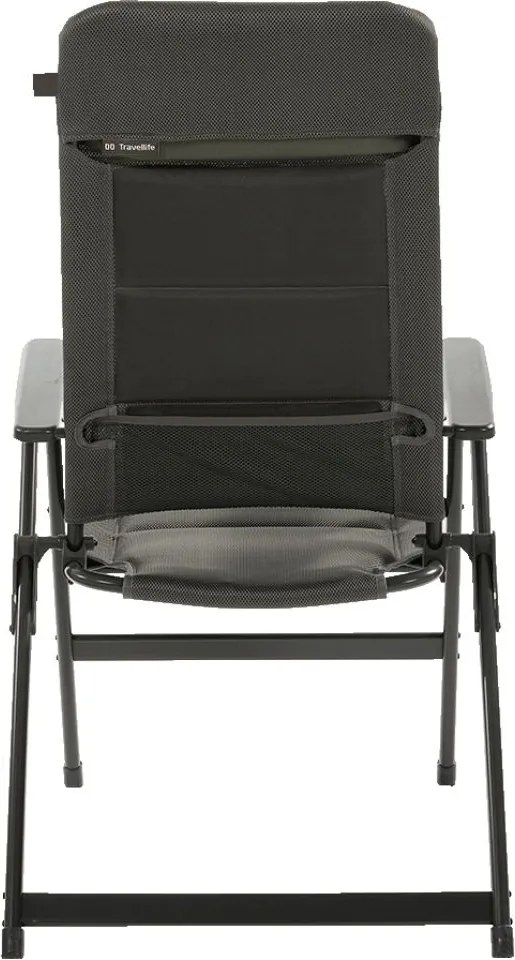 Travellife Barletta stoel comfort L - donkergrijs