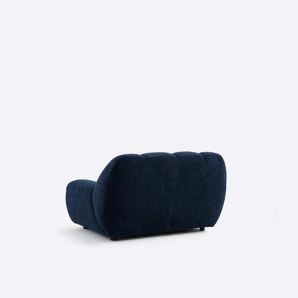 XL-fauteuil van dikke badstof Nuria