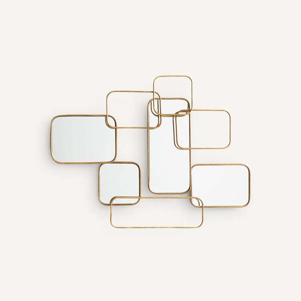 Wandspiegel B85 x H64 cm, Dédale Wandspiegel