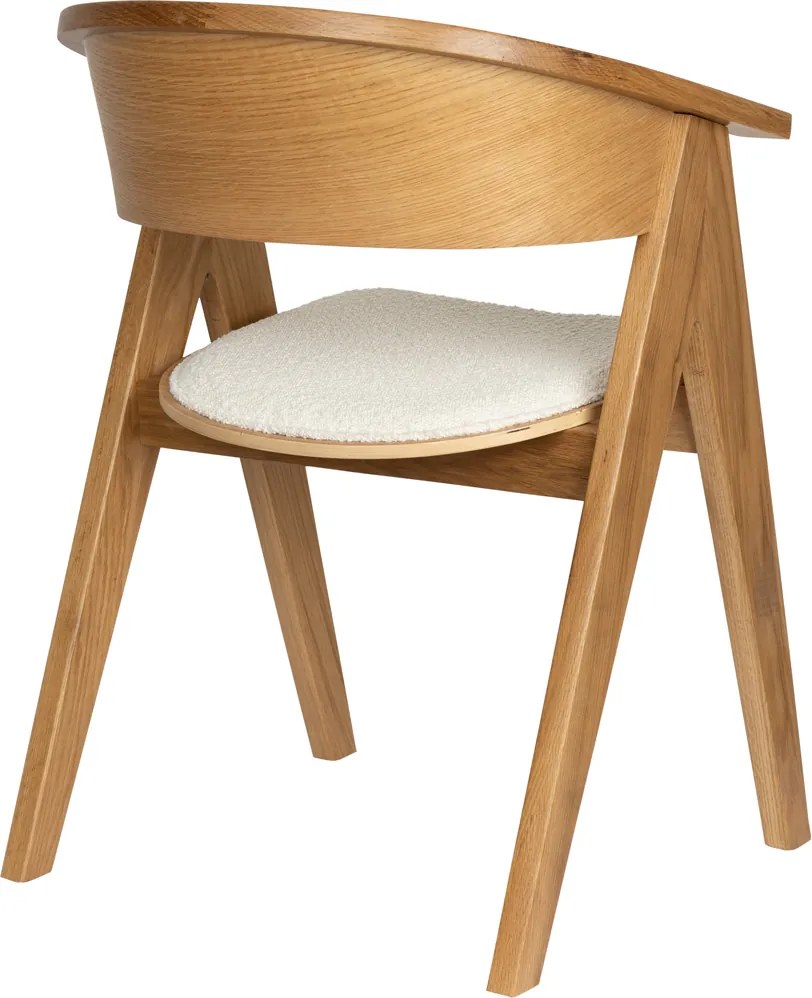 Zuiver Ndsm Design Eetkamerstoel Naturel Hout
