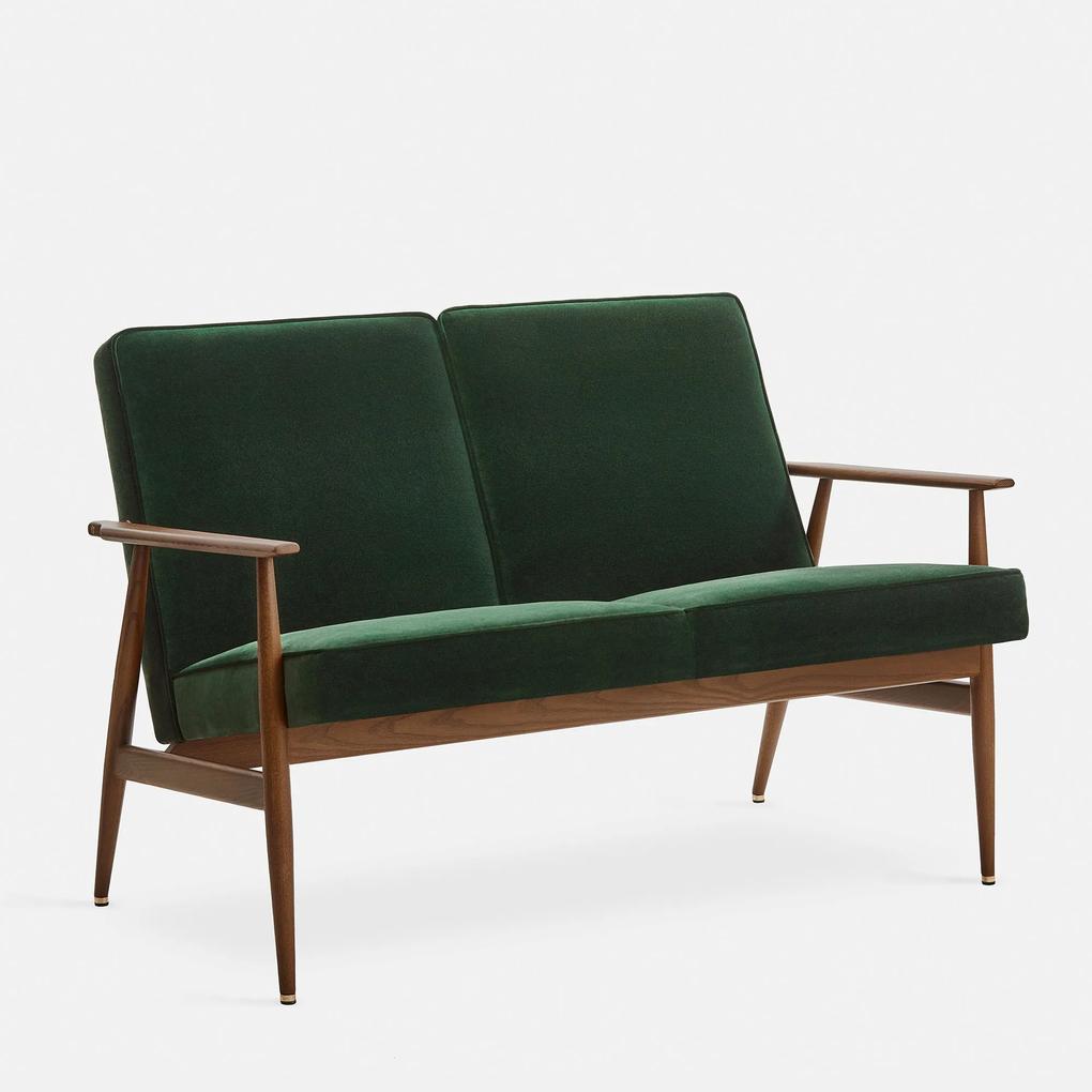 366 Concept | Bank Patty Velvet breedte 120 cm x diepte 70 cm x hoogte 78 cm groen zitbanken fluweel banken meubels | NADUVI outlet