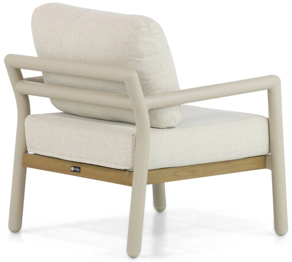 Hoek loungeset   Taupe   Santika