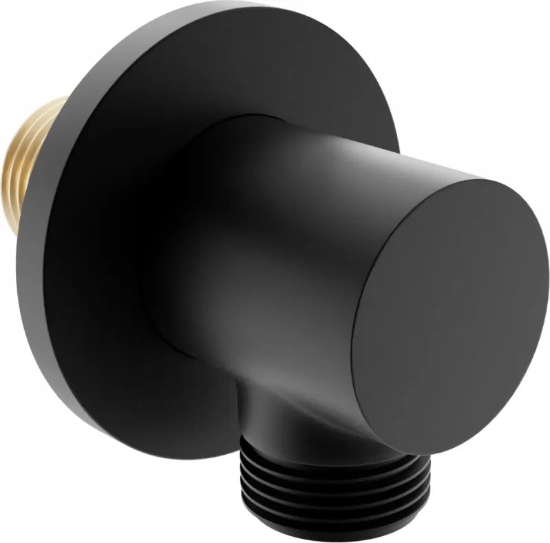 Mexen Kai hoekige aansluiting, zwart - 79341-70