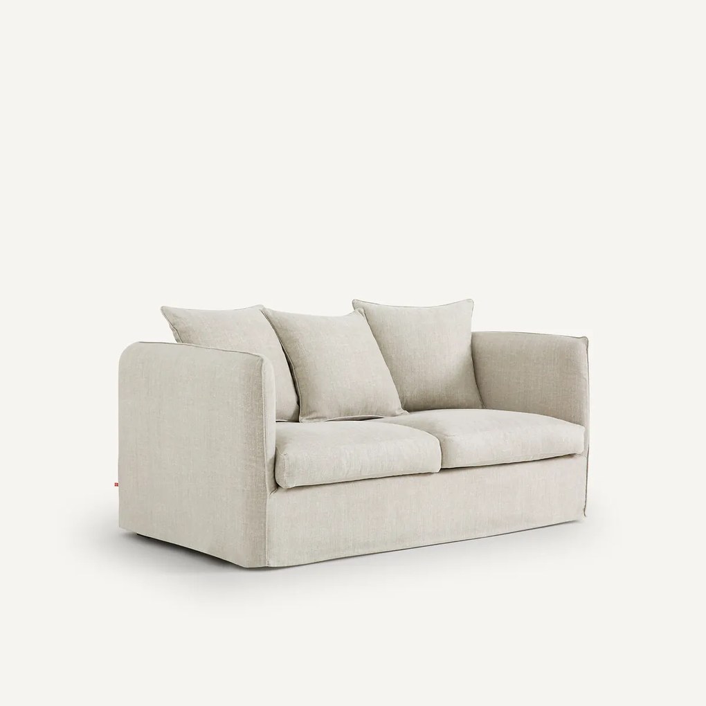 2-zits bank van katoen en linnen, Néo Chiquito