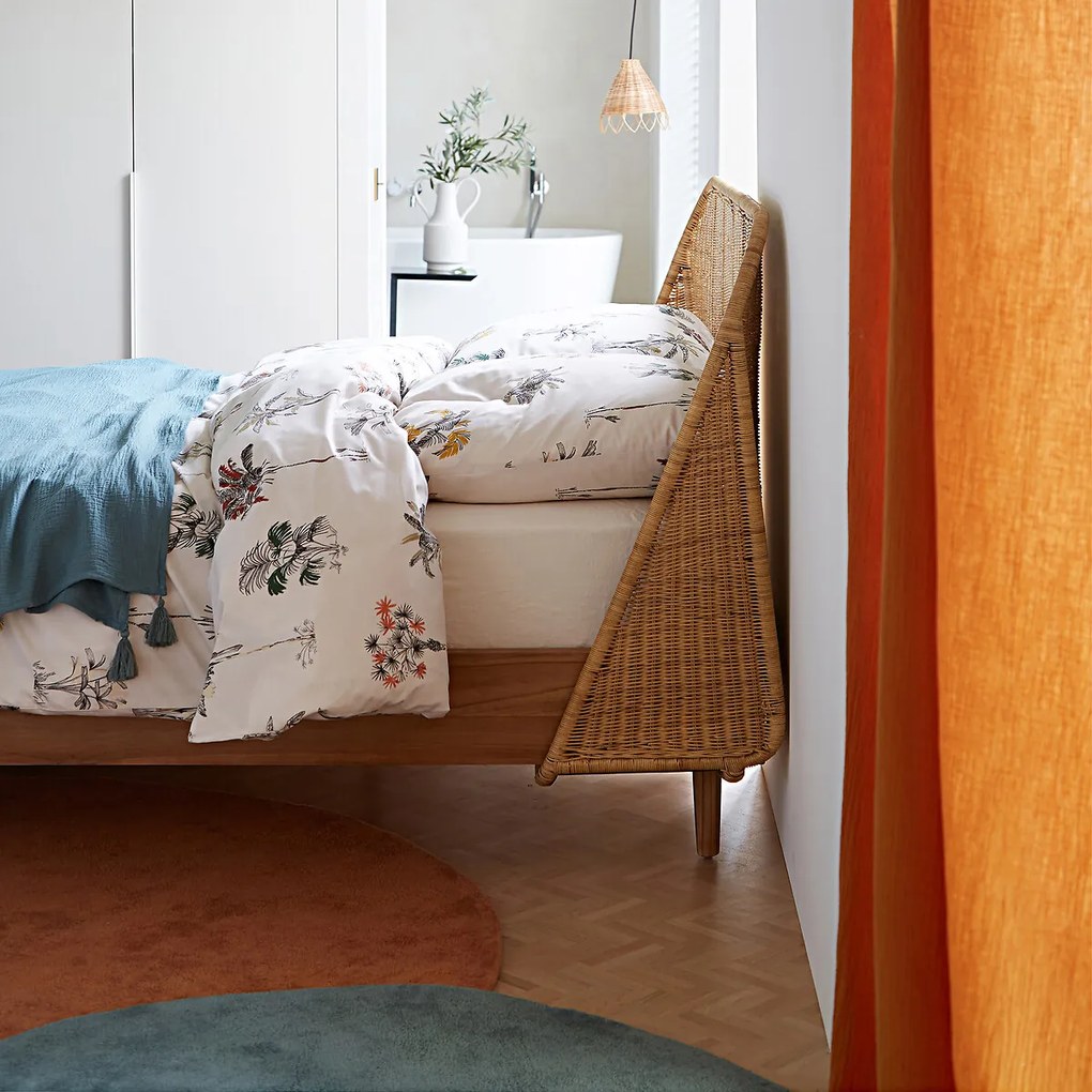 Rond vloerkleed in getuft katoen, Renzo, klein model